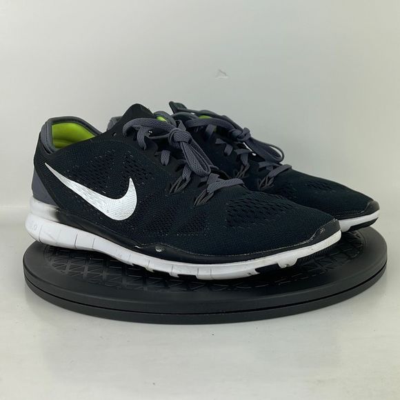 Nike Free 5.0 TR Fit 5 Black Athletic Running Shoes 704674-004 Women’s Size 10 - Picture 3 of 12